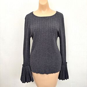 Design History Fairy Grunge Sweater Silk Cashmere Large Whimsigoth Cottage Bell